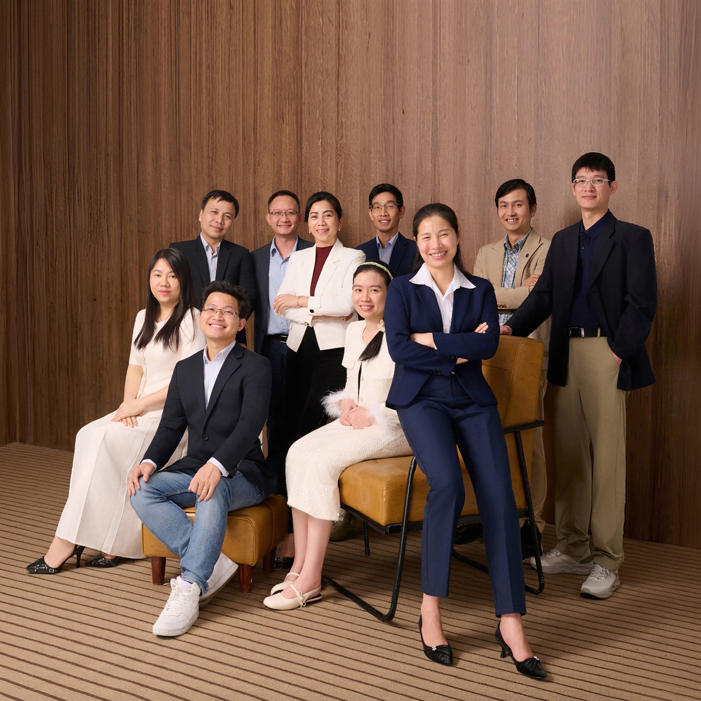 Team NAM VU corporate portrait by Leici